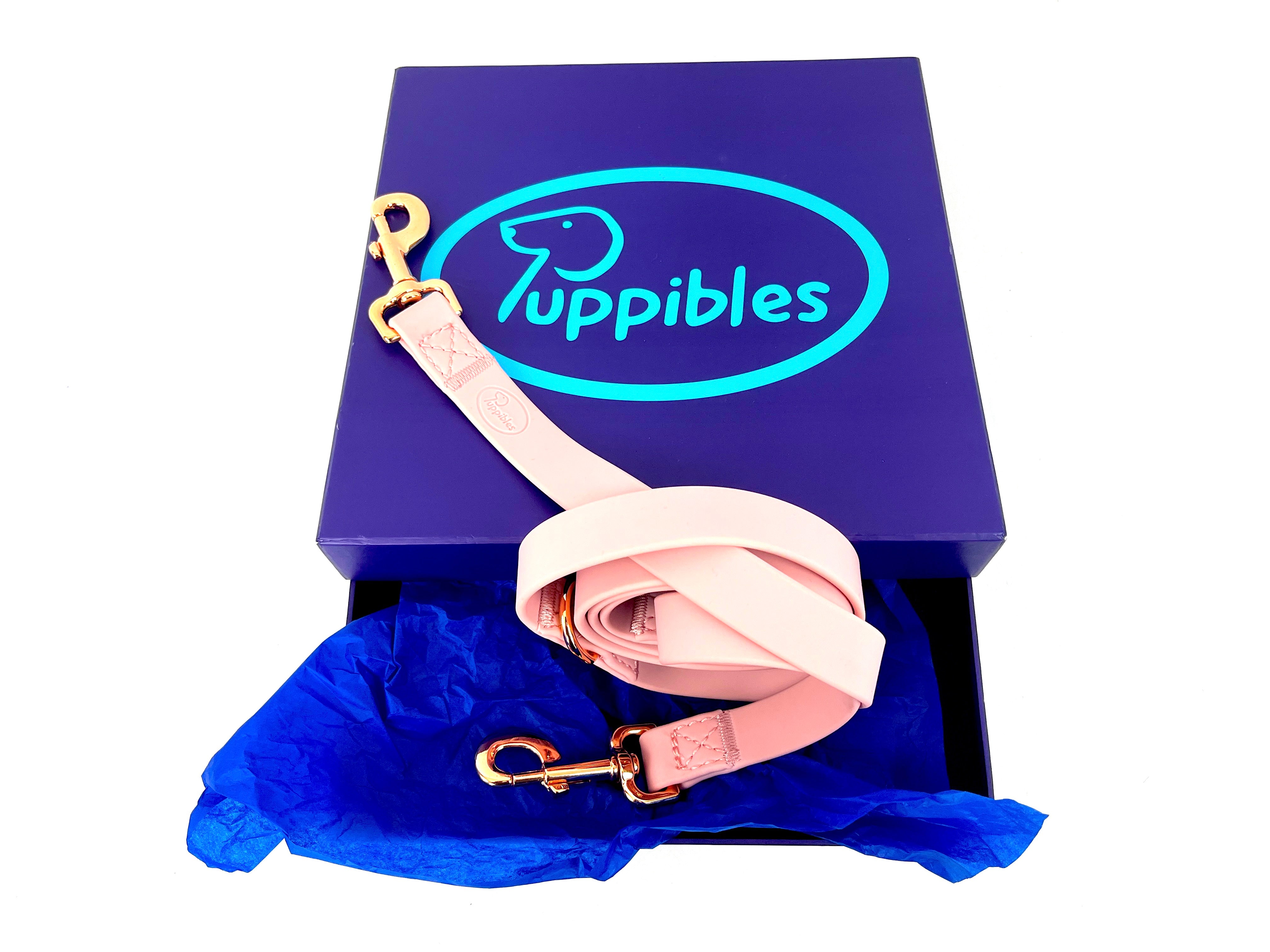 Puppibles Premium Pink Dog Leash