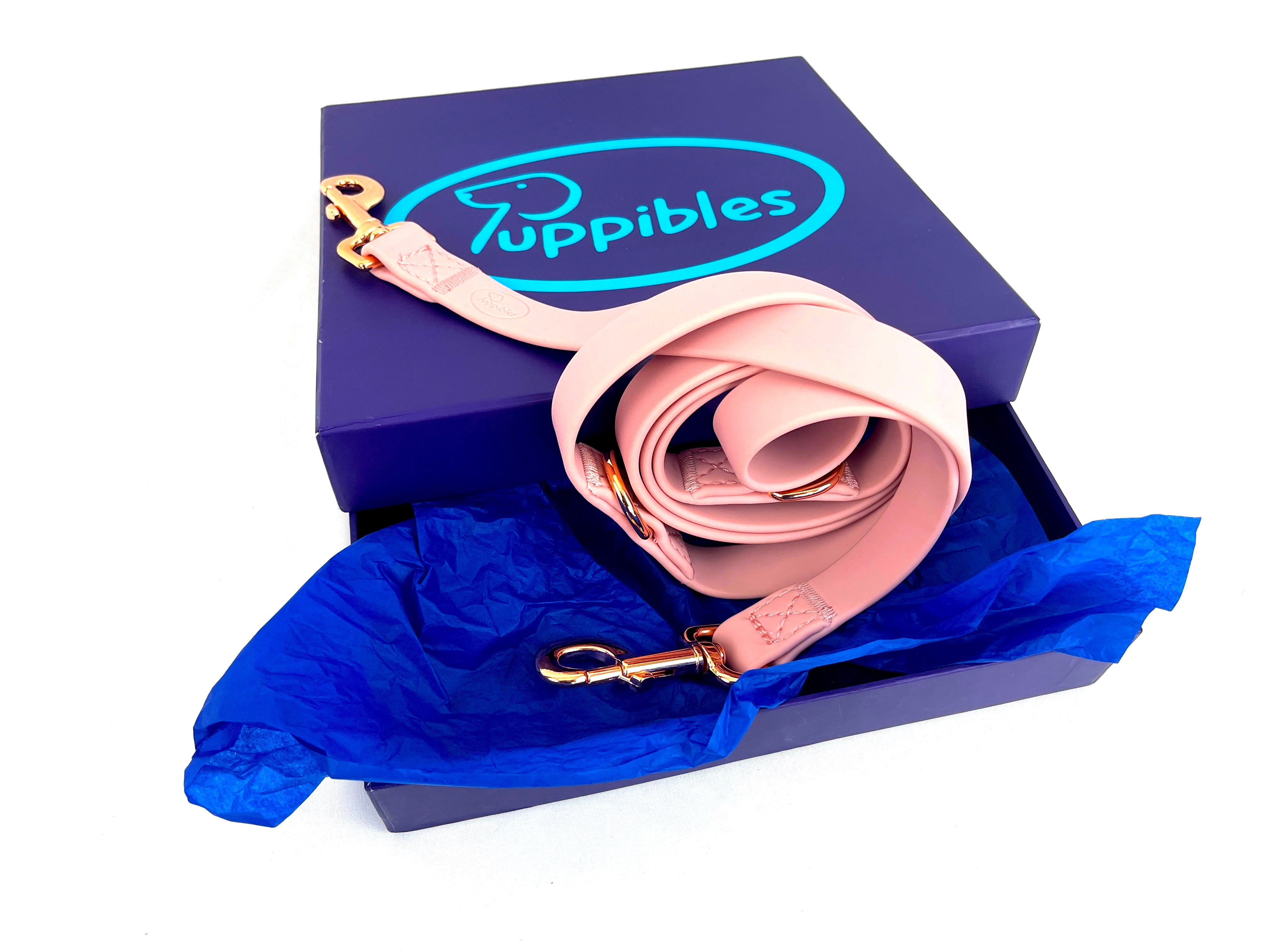 Puppibles Premium Pink Dog Leash