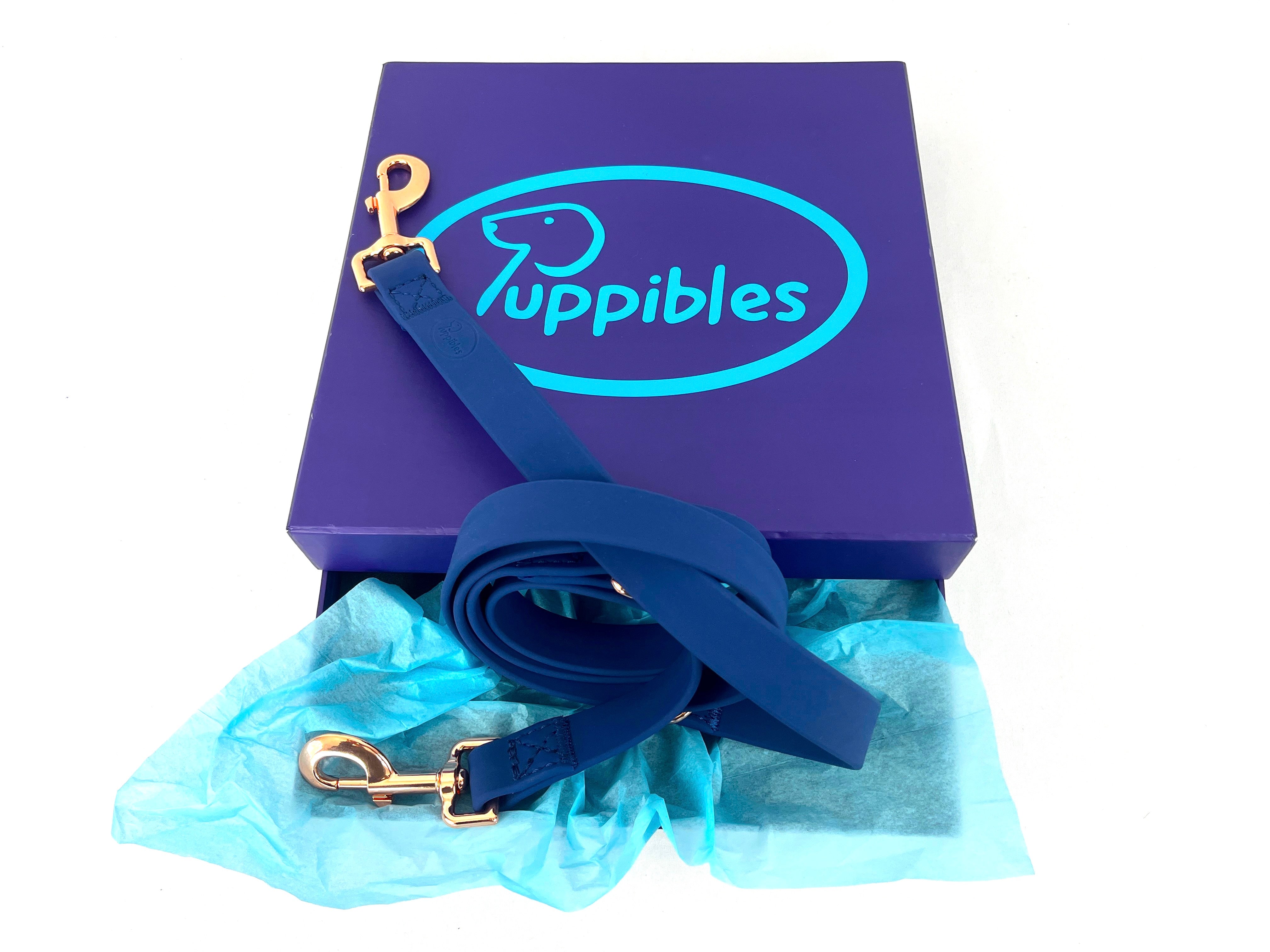 Puppibles Premium Indigo Dog Leash