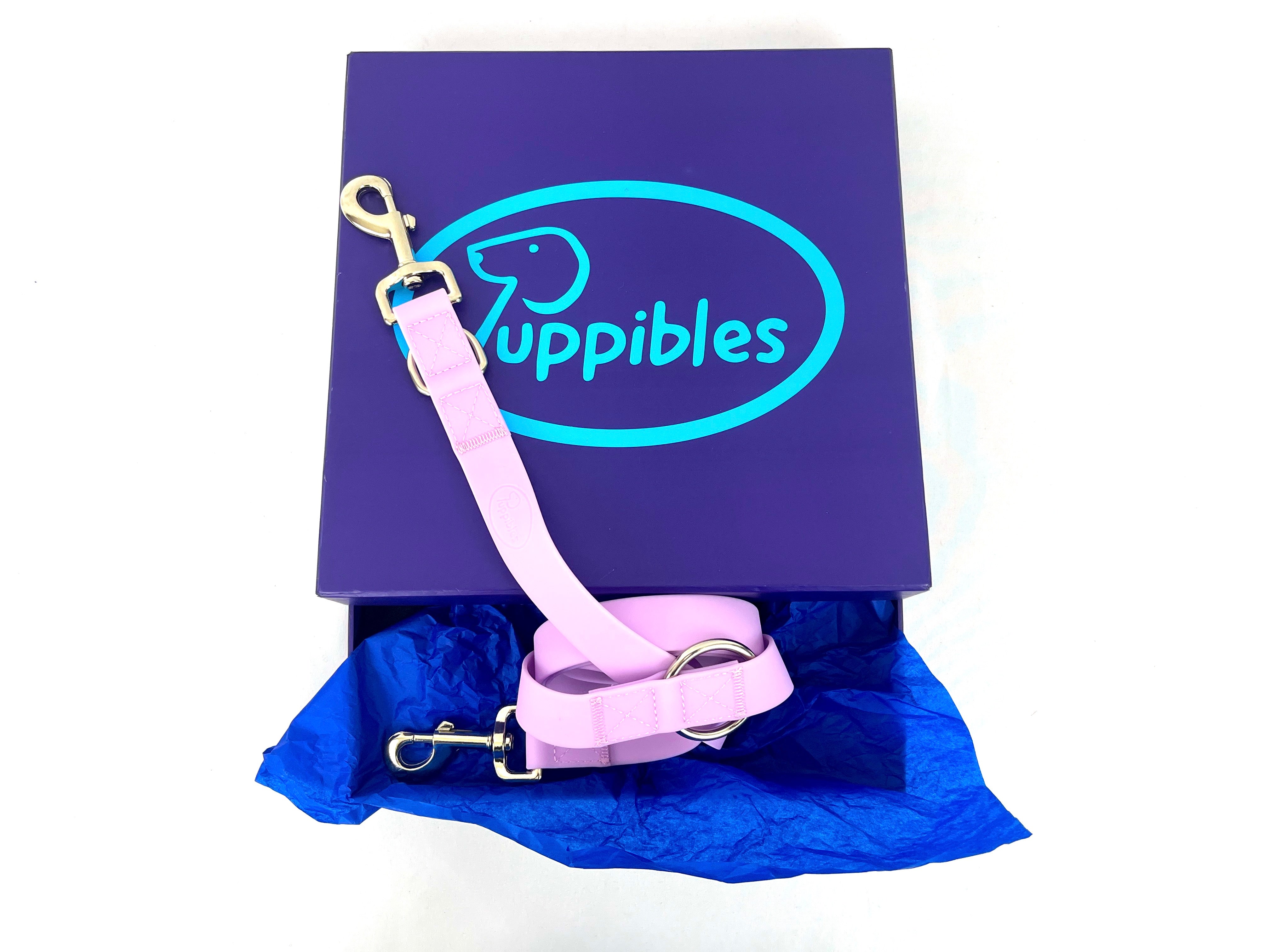 Puppibles Multi-functional Lavender Dog Leash