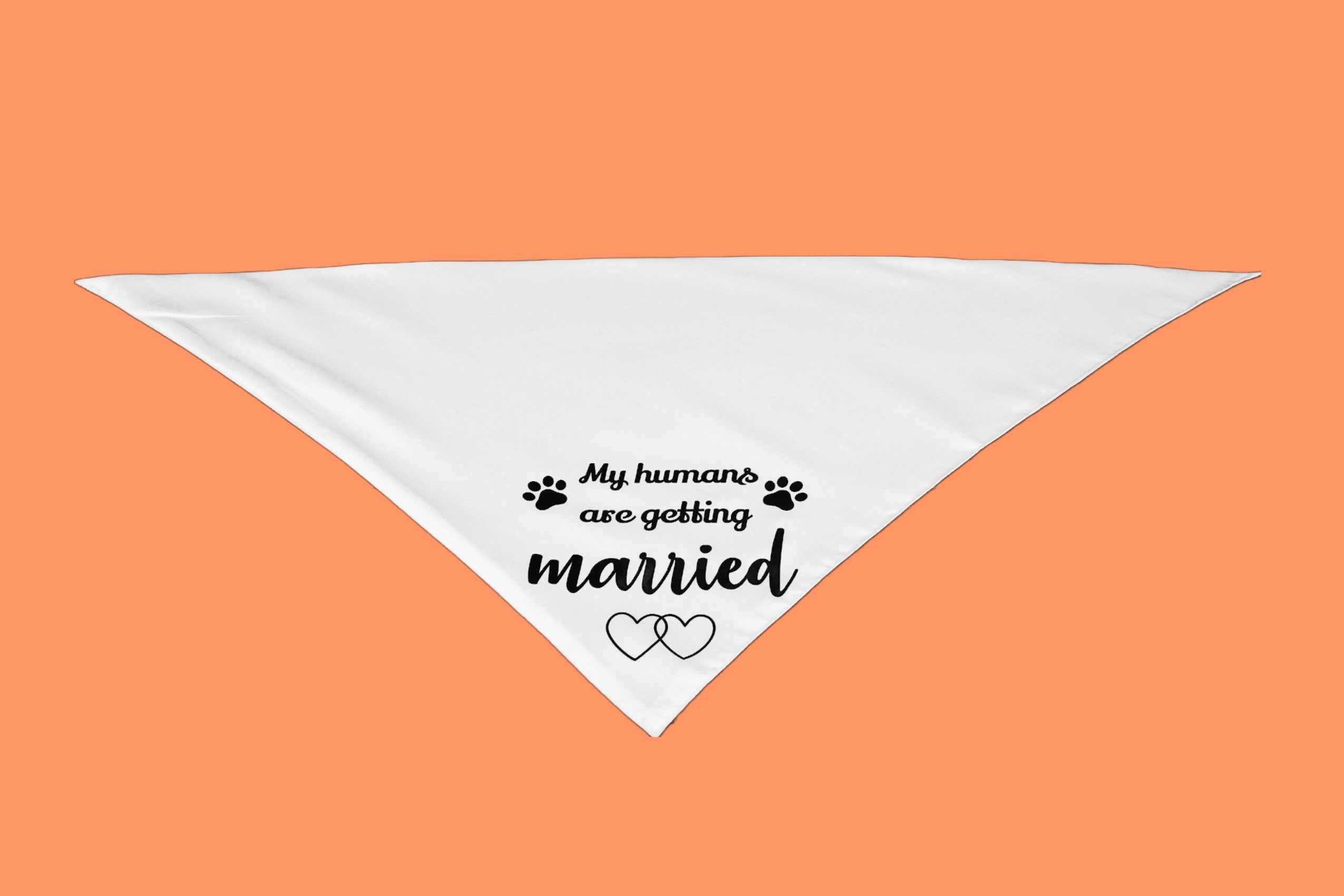 Puppibles Getting Married Pet Bandana