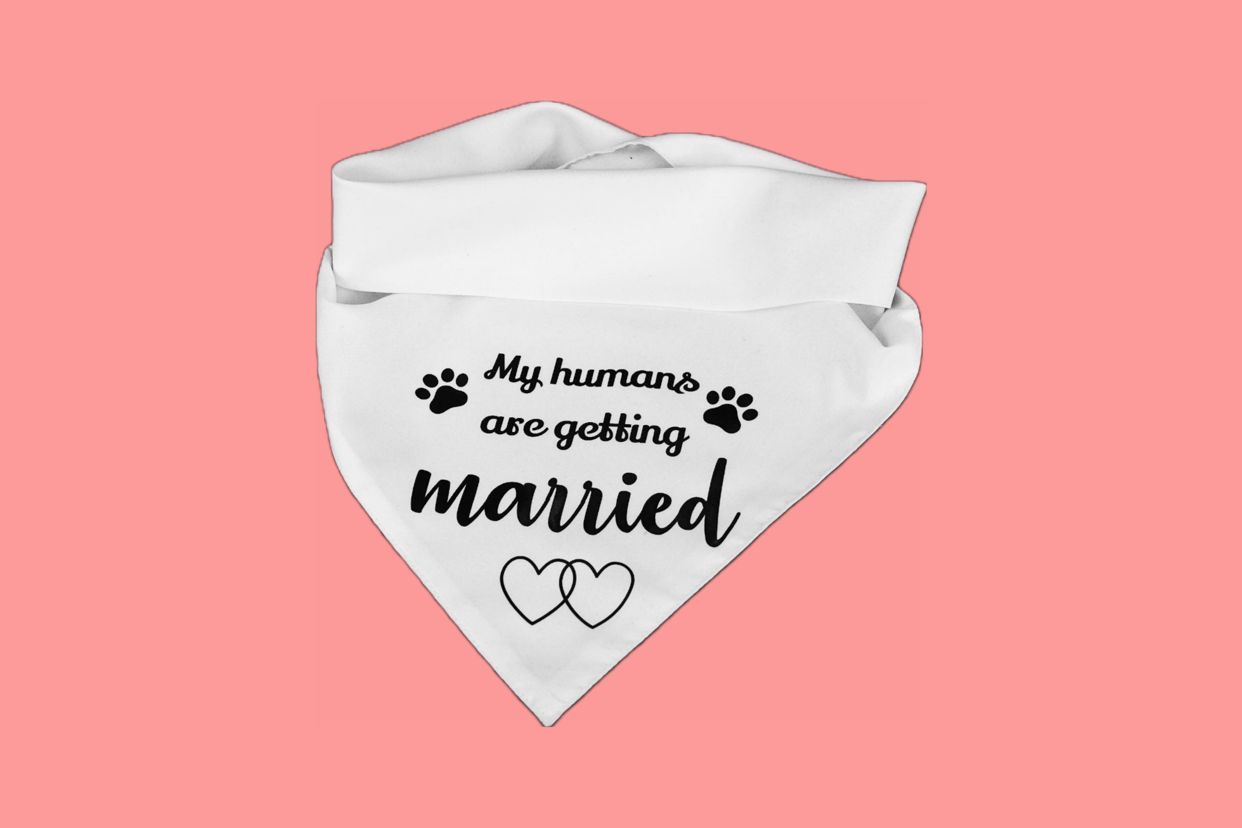 Puppibles Getting Married Pet Bandana