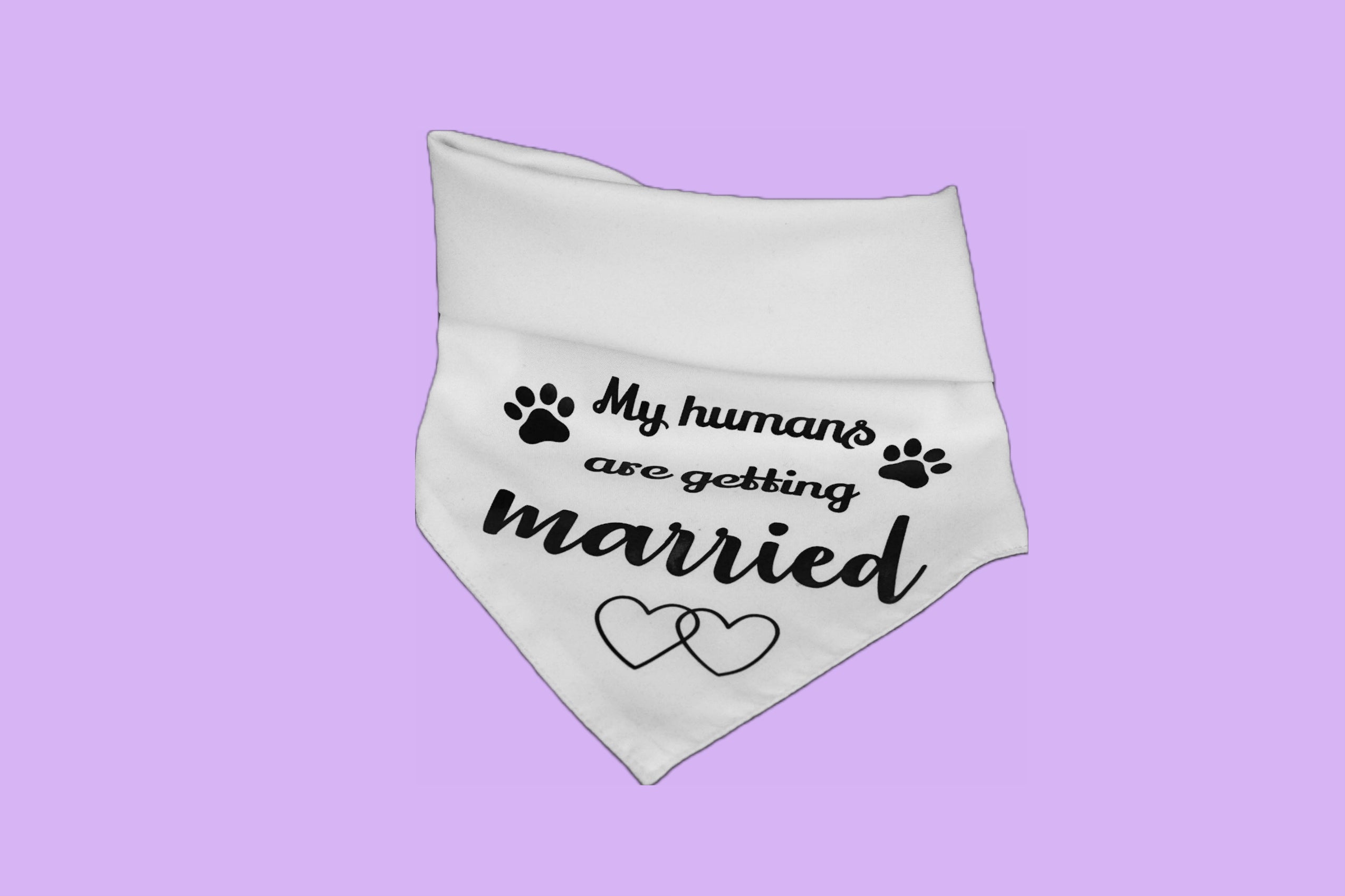 Puppibles Getting Married Pet Bandana