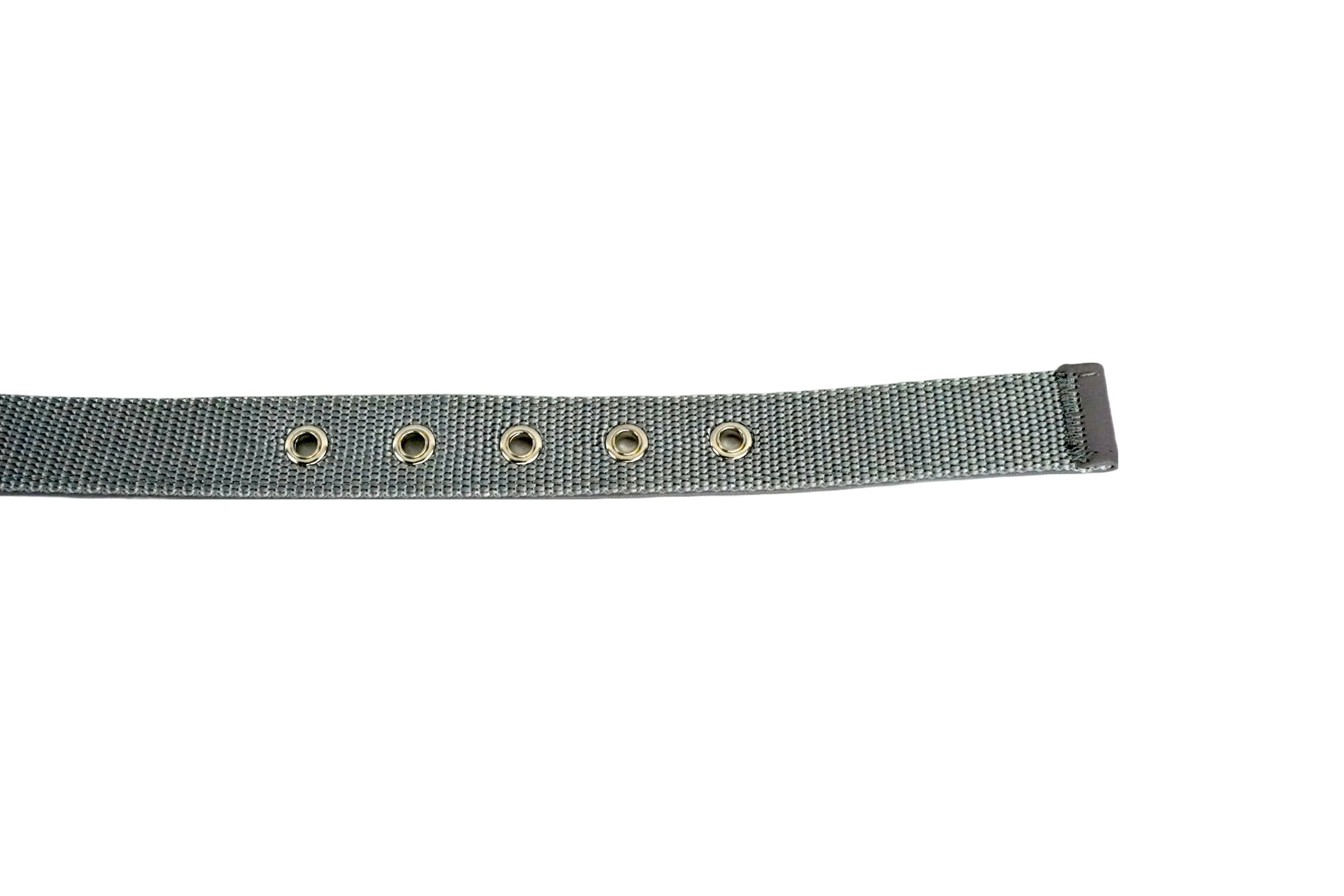 Puppibles Vegan Leather Grey Dog Collar