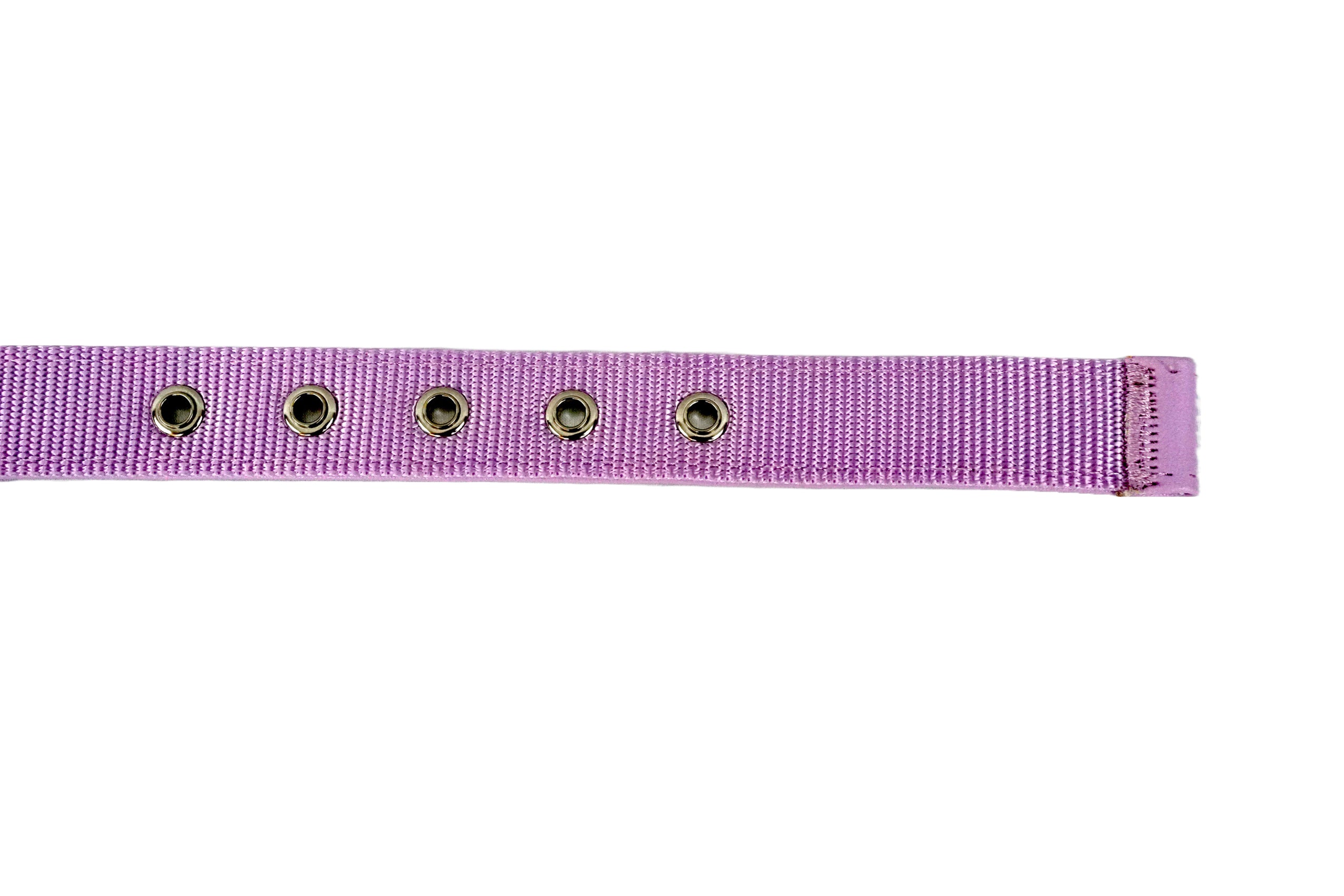 Puppibles Vegan Leather Lavender Dog Collar