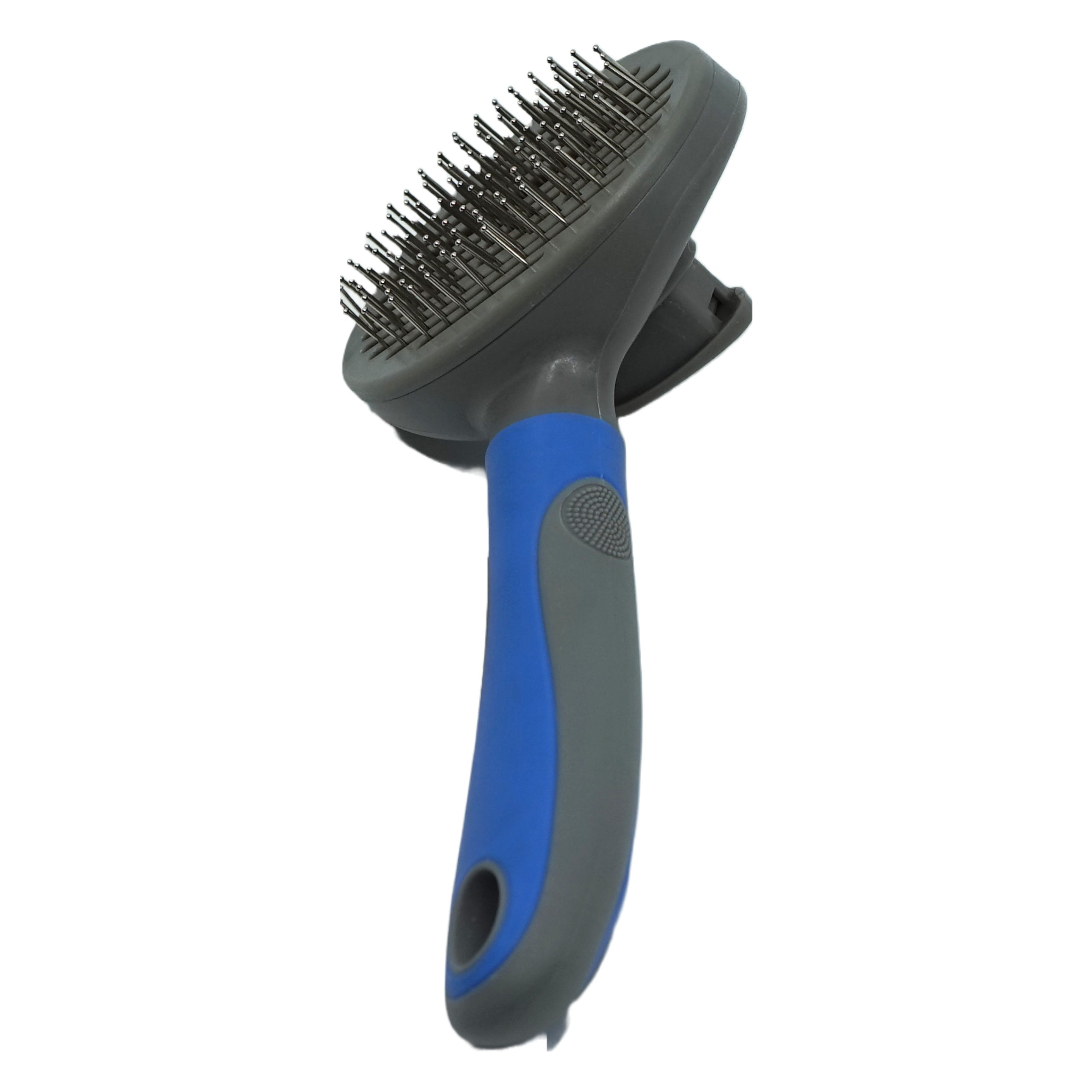 Puppibles Self-Cleaning Slicker Pet Hair Removal Comb with Release Button